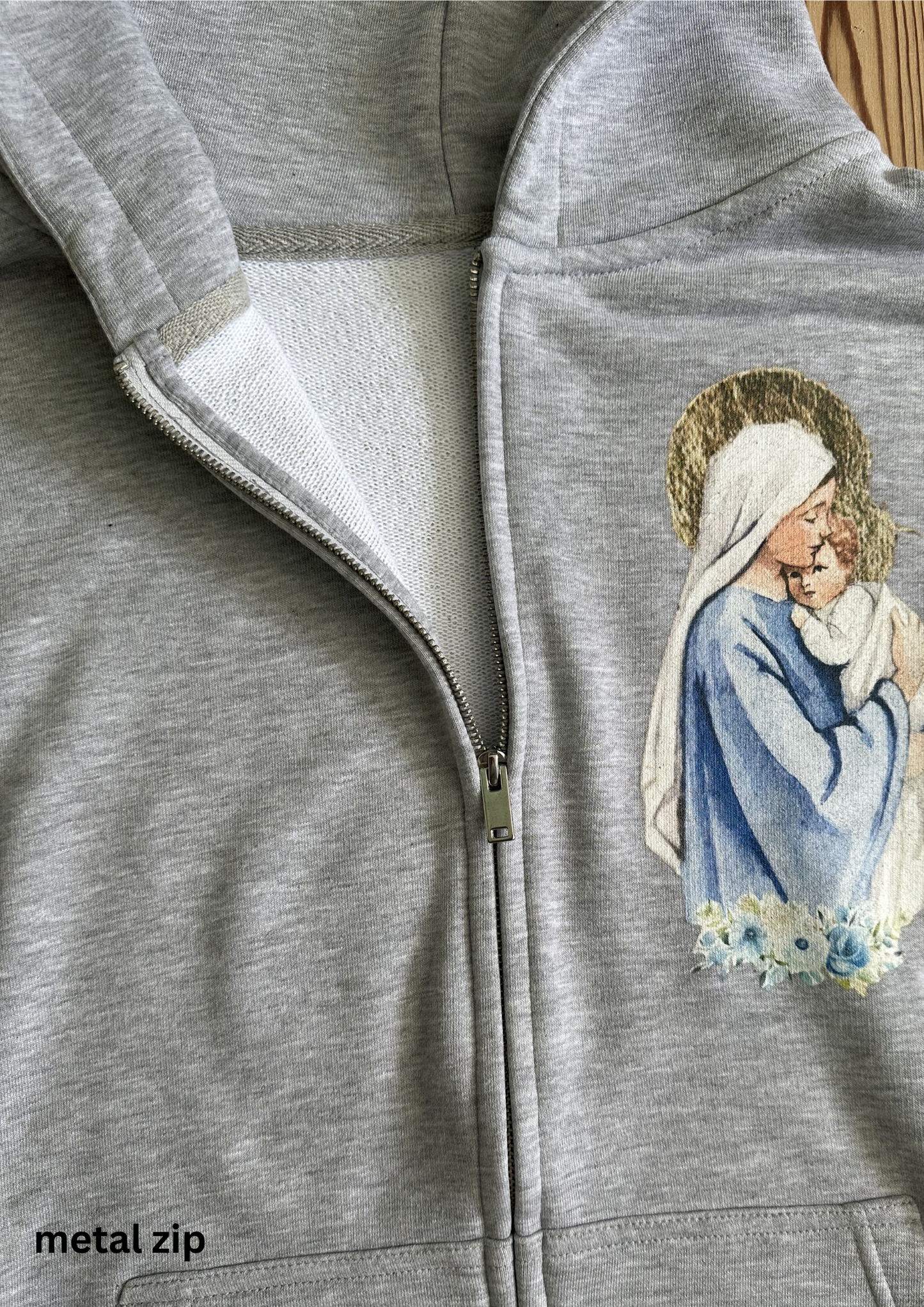 Holy Mary Zipper (heavy)