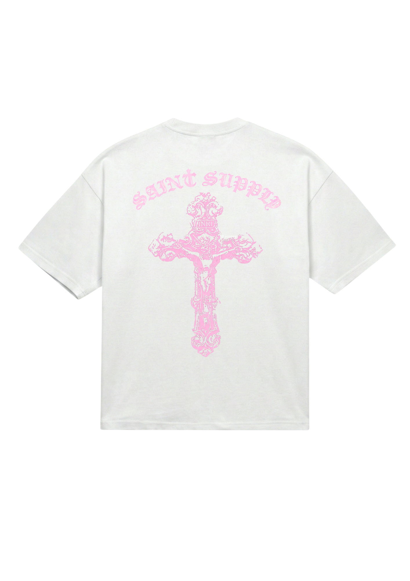 Saints Pink Faded Tee (baggy)