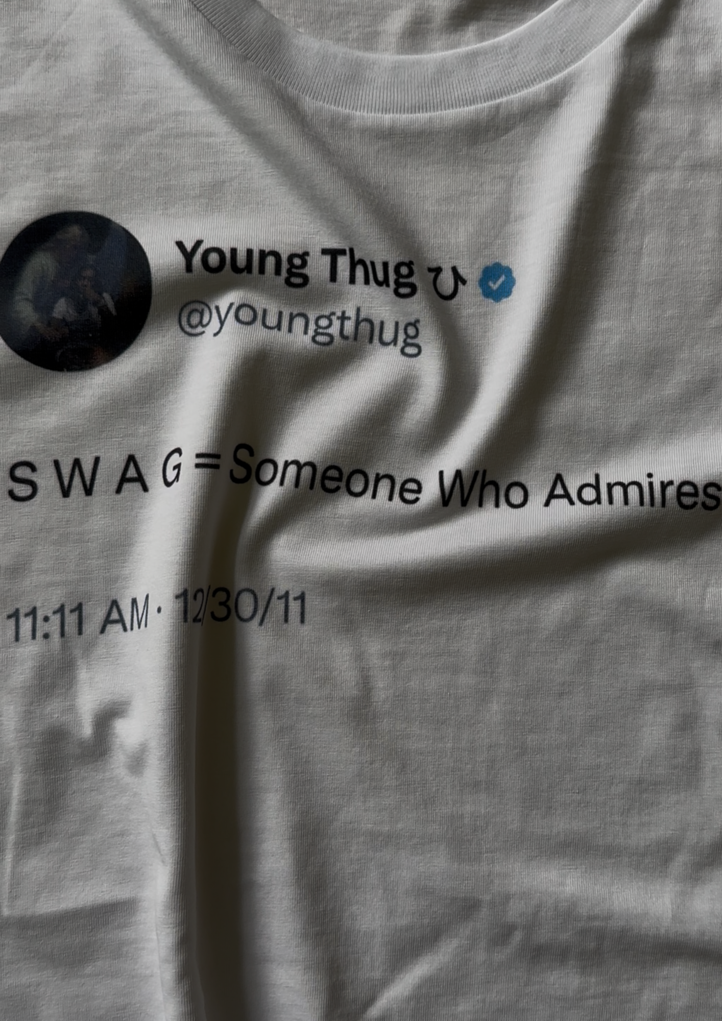 SWAG Thug Tee (regular)