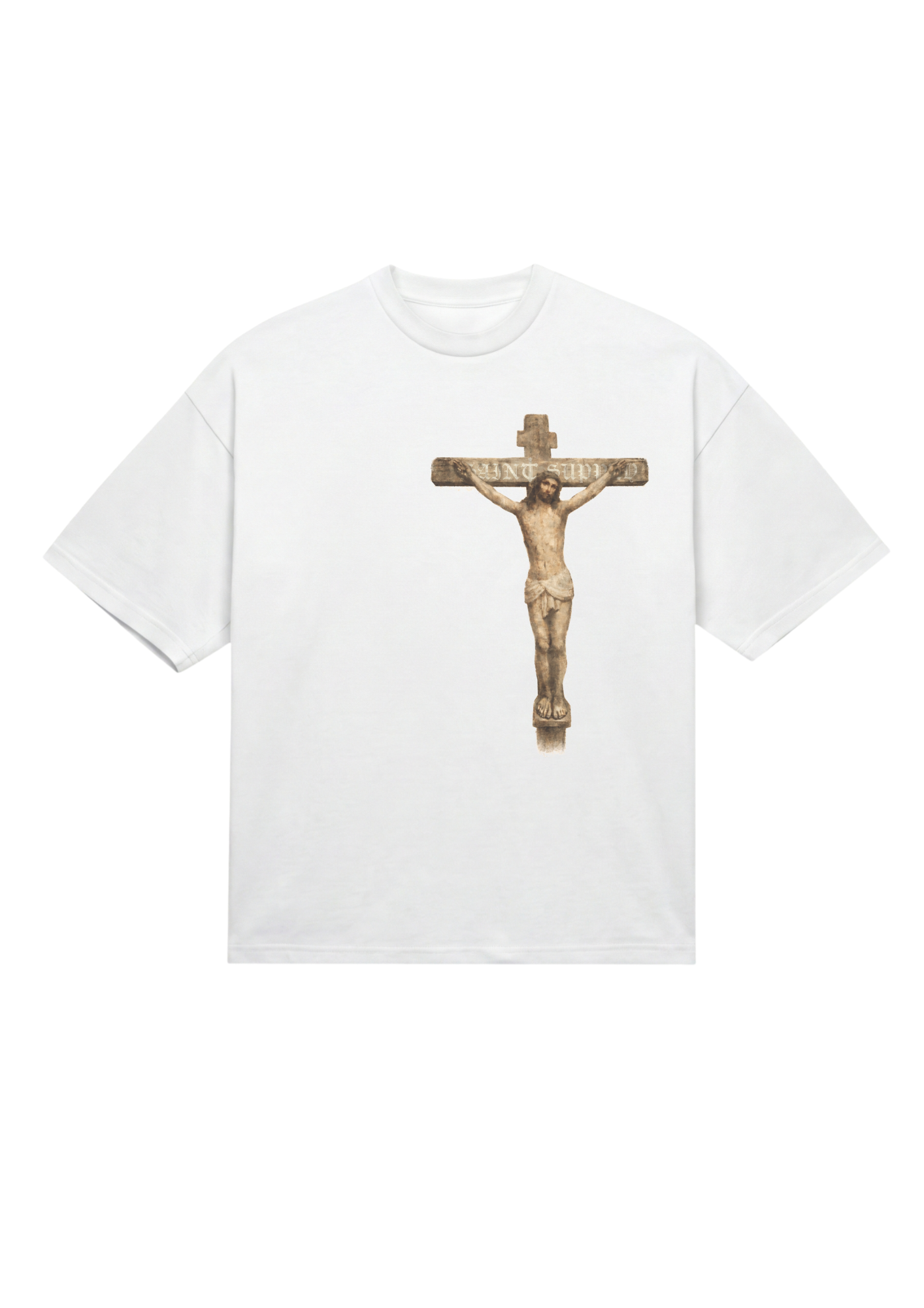 Jesus Cross Vintage Tee (baggy)
