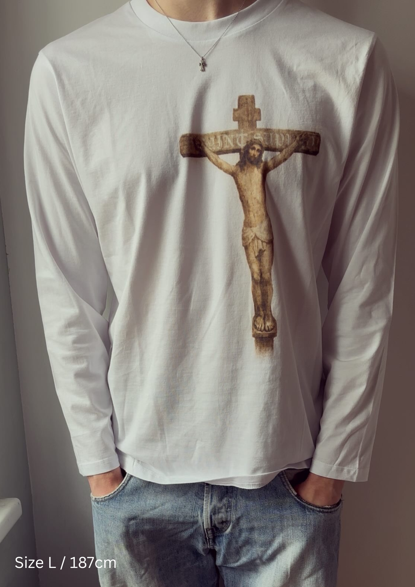 Jesus Cross Vintage Longsleeve (regular)