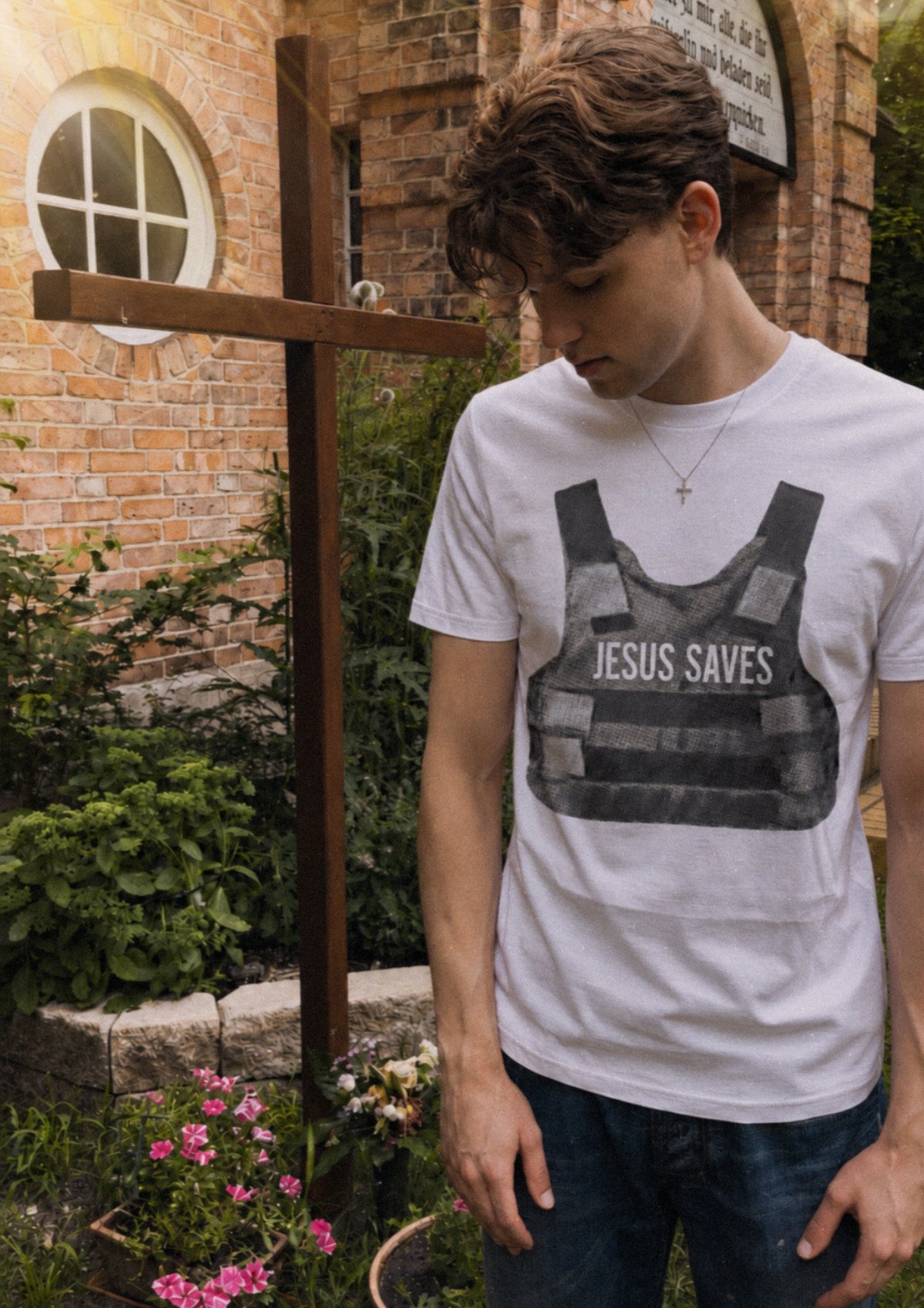 Jesus Saves Tee (regular)