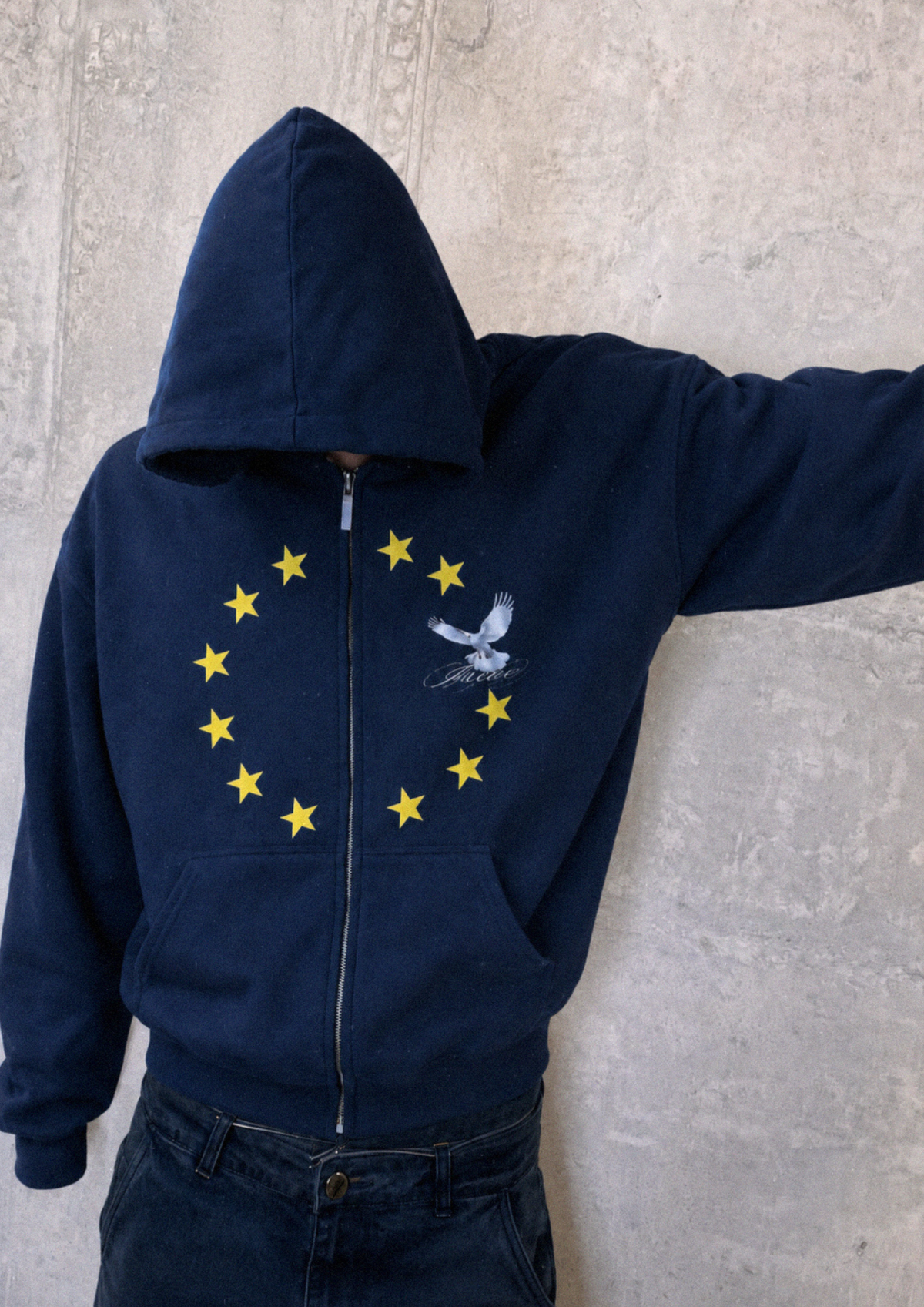 Peace EU Zipper