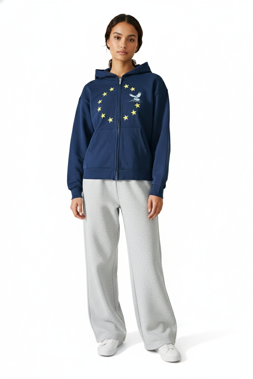 Peace EU Zipper