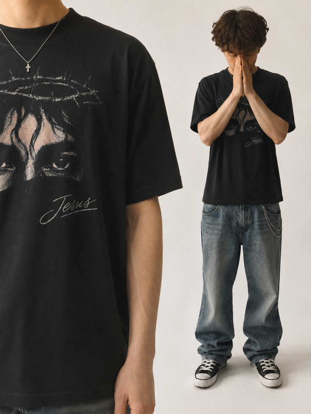 Jesus Vintage Tee (baggy)