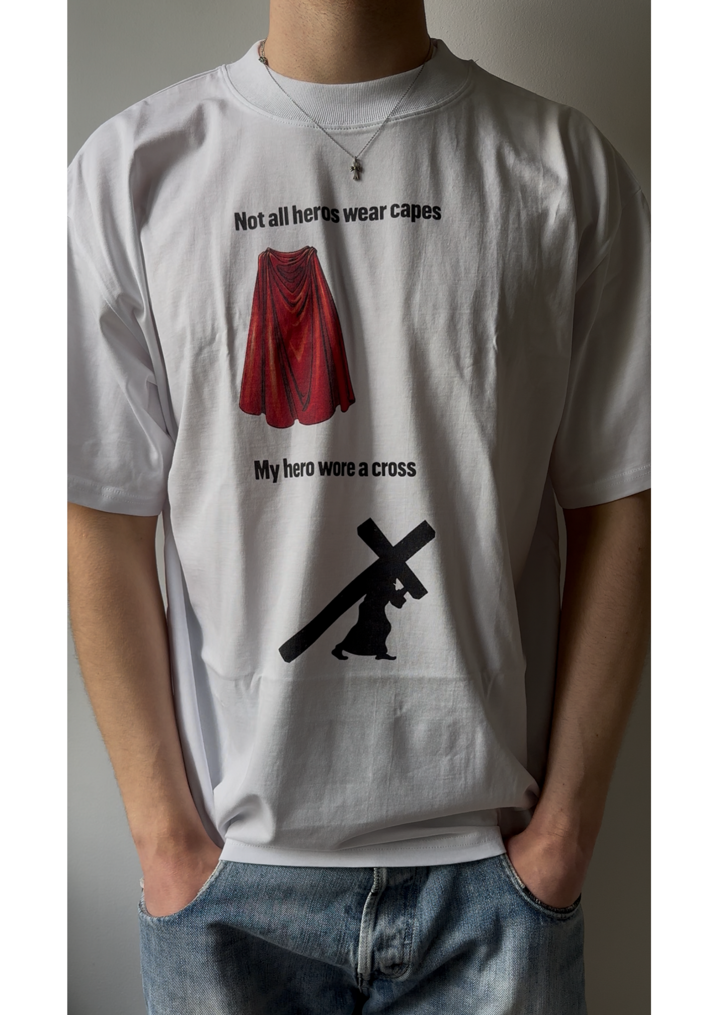 Jesus Cape Tee (baggy)