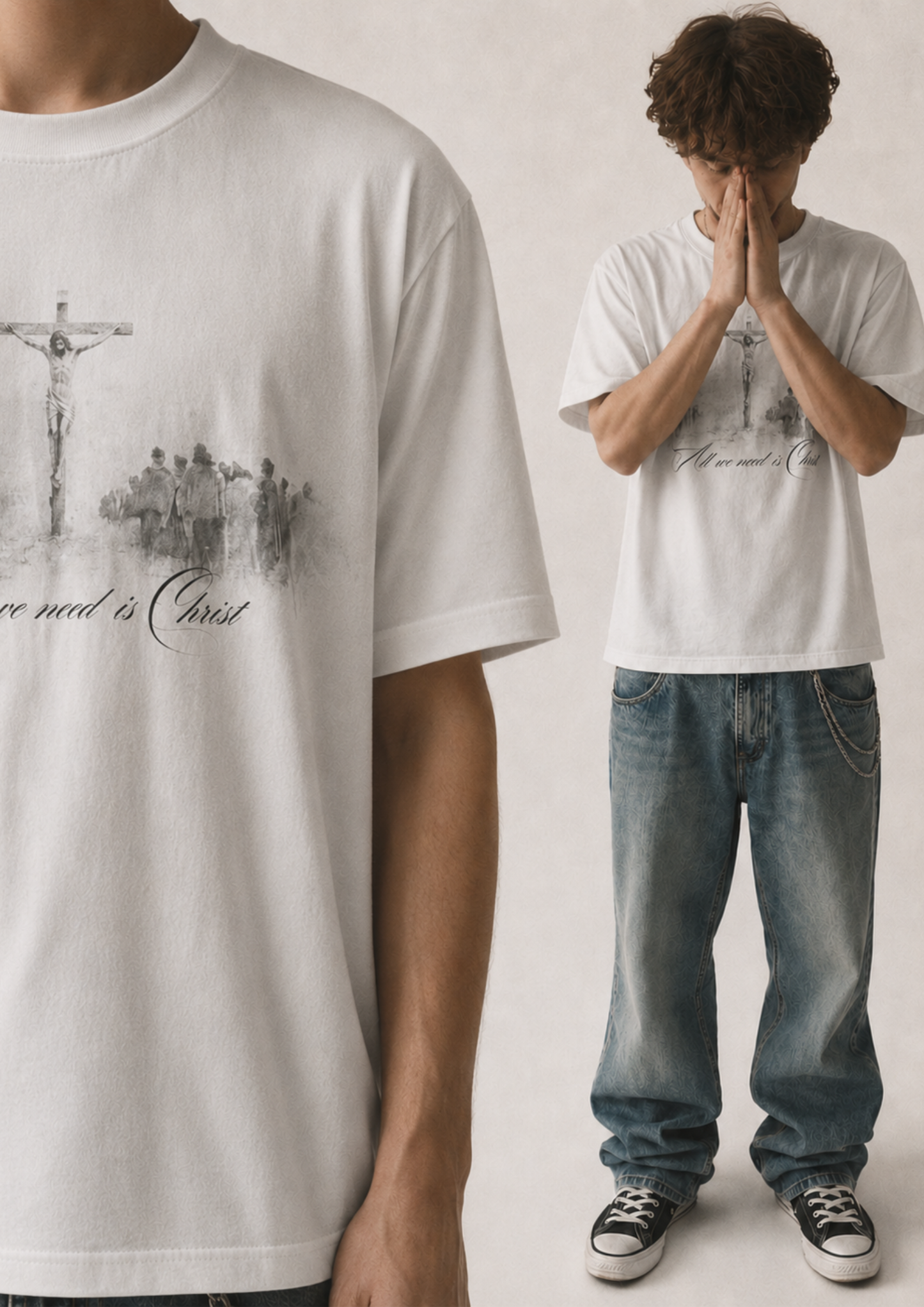 We need Christ Tee (baggy)