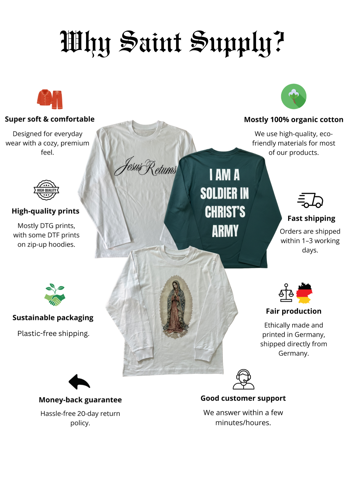 Jesus Cape Tee (baggy)